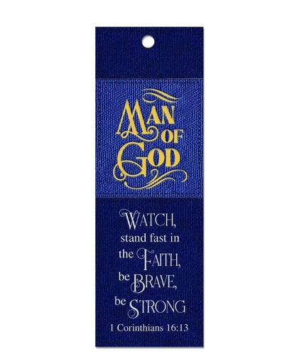 [SELBM5958-WM] BMK Man of God Blue Navy Luxleather 