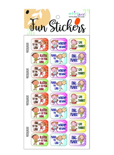 [SEST56108-WC] Fun Stickers Sing Praise 