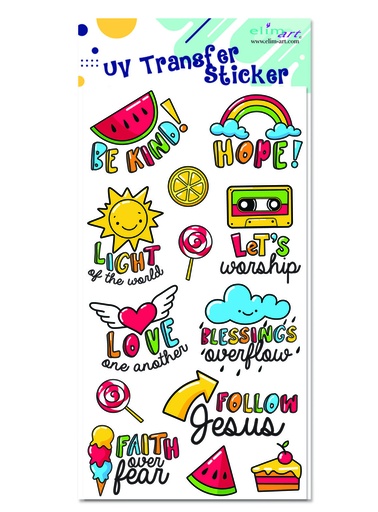 [SEUS5604-WC] UV Stickers Colourful Series (08/25)