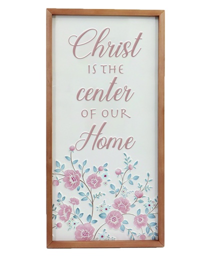 [25EA006] Home Décor Christ Is The Center Of Our Home (08/25)