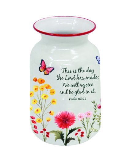 [FM-25EA013] Vase This Is The Day Flowers