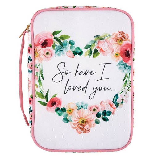 [R1888F] Bible Case So Have I Loved You Pink Floral (05/25)