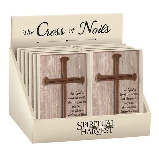[P0280SINGLE] Cross of Nails For God So Loved Single