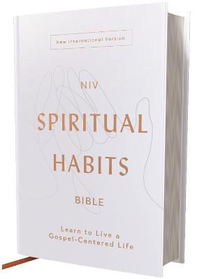[9780310467816] NIV, Spiritual Habits Bible, Hardcover, Red Letter, Comfort Print : Learn to Live a Gospel-Centered Life  