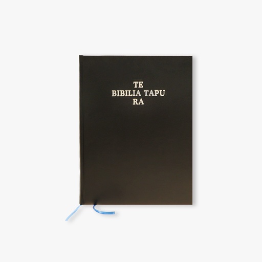 [9781067073954] Cook Island Māori Bible Reformatted Pulpit Black (2025)