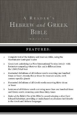 [9780310180463] A Reader's Hebrew and Greek Bible: 3rd Edition 