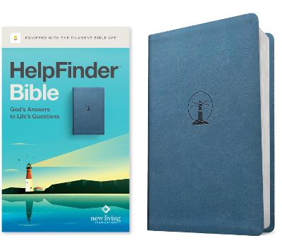 [9798400506970] NLT HelpFinder Bible Filament Enabled Blue