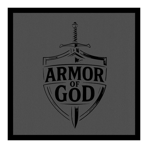 [T3171] Plaque Armor of God Wood 