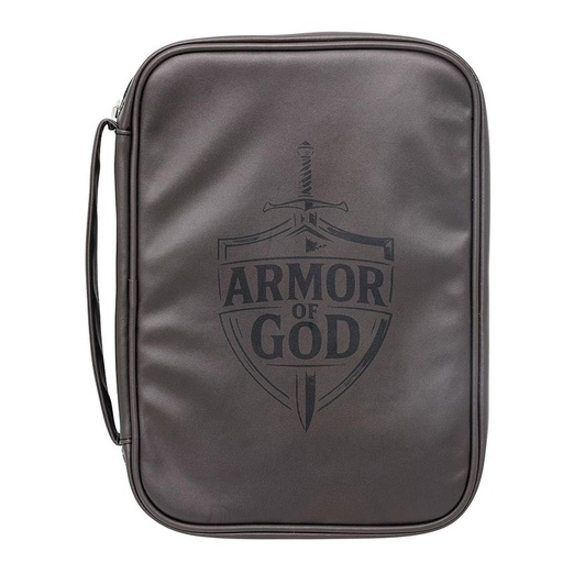 [T3170] Bible Case Armor of God Vegan Leather 